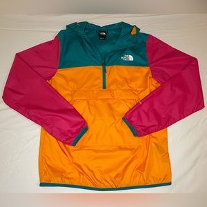 North Face Quarter Zip Windbreaker